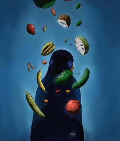 Falling fruit