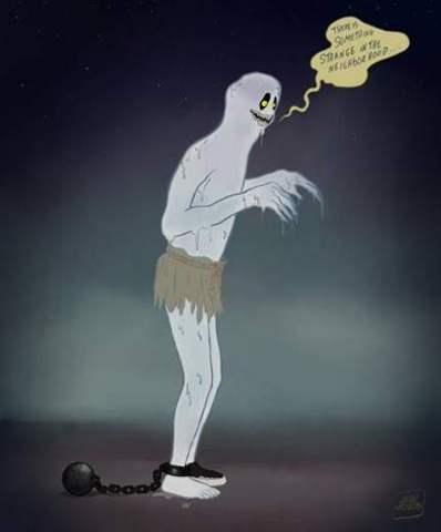 Halloween ghost