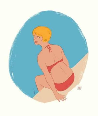 Pool pin-up
