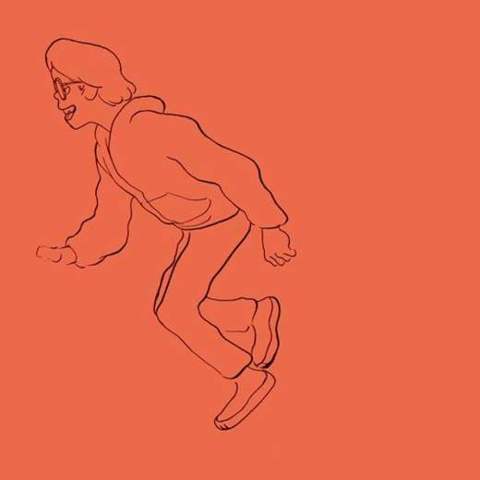 Jumping, glasses