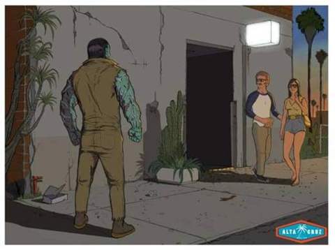 Alley encounter